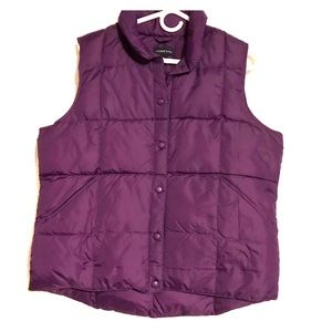 Lands’ End Quilted Down Vest